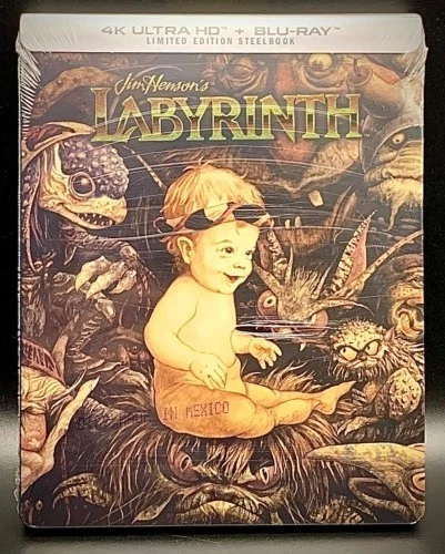 LABYRINTH (1986) (STEELBOOK) - 4K UHD (Blu Ray) Region free - Image 1 of 1