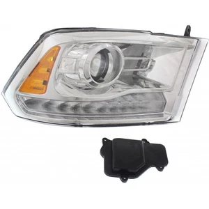 For 2016 2017 2018 RAM 2500 Headlight Assembly Passenger Side (Chrome) CAPA - Picture 1 of 5