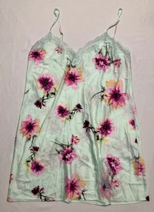 INC Sleepwear Dress Spageutti Straps Multicolor Floral S - Picture 1 of 3