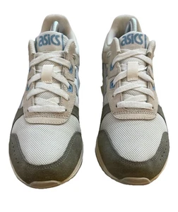 Asics Lyte Classic cremefarben/weiche Sky Damenschuhe Turnschuhe Größe 8,5 US einmal getragen - Bild 1 von 6
