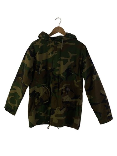 Supreme Parka Coda di Pesce Giacca Militare M Cotone KHK Mimetico