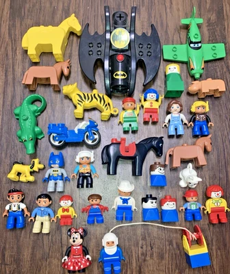 LEGO DUPLO Figuras Animales Vehículos Lote de 31 Minifiguras de Juguete (con Sea Diver) Foto 1 de 4