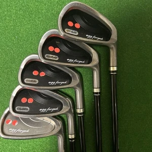 PRGR egg FORGED 2012 5pcs 6-Pw Iron Set M-43 Flex Stiff Golf Japan - Picture 1 of 3