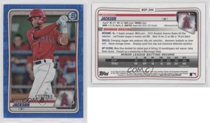 2020 Bowman Chrome Prospects Blue Refractor /150 Jeremiah Jackson #BCP-244