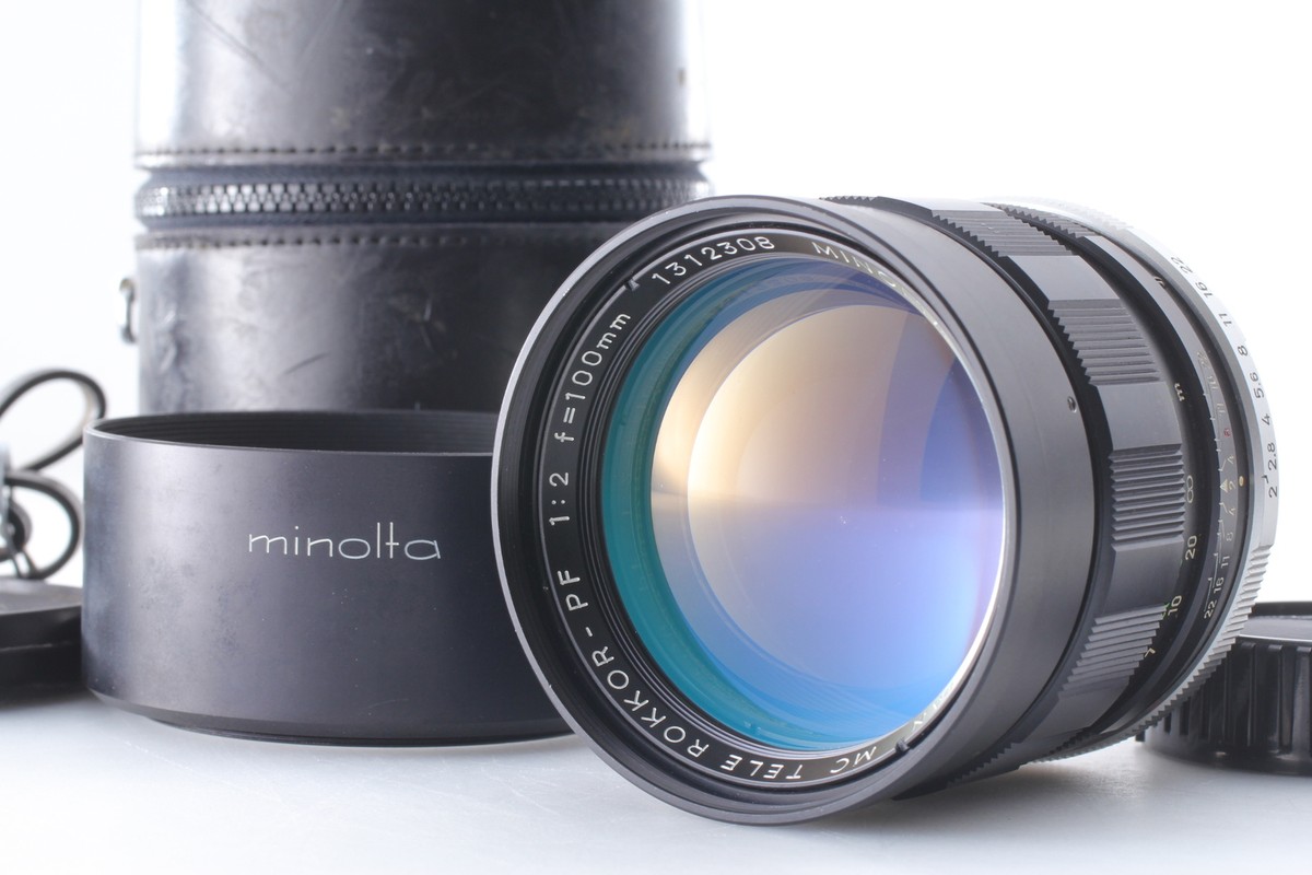 Minolta f/2 Camera Lenses 100mm Focal for sale | eBay Minolta f/2 Camera Lenses 100mm Focal for sale | eBay
