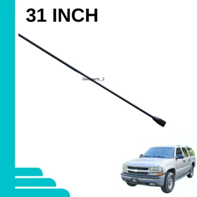 31" Antenna Black for Chevrolet Suburban 1500 2500 10 20 1987-2006 Female - Image 1 of 4