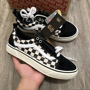 Vans Old Skool MTE-1 Black White Checkerboard UltraCush Shoes Men's Size 8.5 - Picture 1 of 8