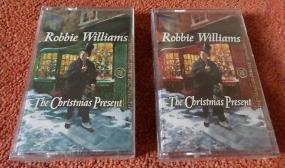 Robbie Williams - The Christmas Present 2019 Green & Red Cassettes RARE SEALED - Image 1 of 2