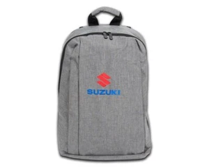 Suzuki Logo Gray Backpack 20"x14"x4" 990A0-19092 - Picture 1 of 1