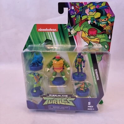 Rise Of The Teenage Mutant Ninja Turtles 5-Pack Stampers Stocking Filler - Image 1 of 4