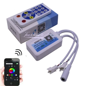 SP608E SP601E 2/8 Output Bluetooth Music Controller for WS2811 WS2812 LED Strip - Picture 1 of 14