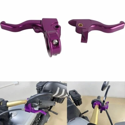 Palancas de mano de embrague de freno para Harley Electra Glide Tri Glide Road Glide Road King Foto 1 de 4