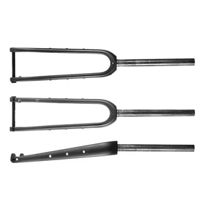 700C Carbon fiber Road CX Gravel Bike Fork 1 1/8 Flat mount Disc Brake Forkxc - Picture 1 of 12