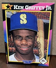 KEN GRIFFEY JR. 1992 KENNER STARTING LINEUP CARD (PORTRAIT) - SEATTLE MARINERS