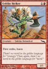 Mirrodin - Goblin Striker - Foil
