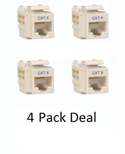 Tripplite N238001WH Coupling Connector (4 Pack) - Image 1 of 1