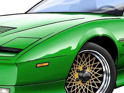 Camiseta Trans AM GTA réplica dibujos animados #0594 GA pontiac T/A coche arte automotriz Foto 1 de 1