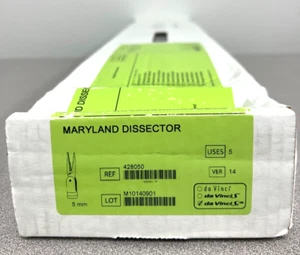 DAVINCI INTUITIVE SURGICAL 428050 5MM MARYLAND DISSECTOR - Picture 1 of 2
