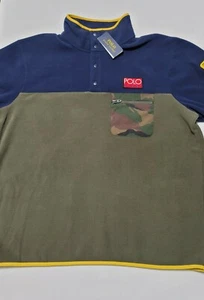 Nuevo con etiquetas suéter de lana camuflada Ralph Lauren Polo Sport XL EE. UU. parche RLPC67 - Imagen 1 de 12