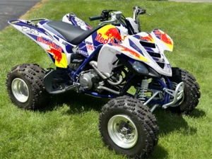 yamaha raptor 660 kit graphics decals stickers atv wrap quad all year raptor660 - Picture 1 of 3