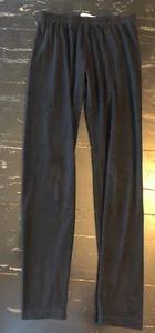 EUC Girls Mudd Black Velvety-soft Leggings Size 10 - Picture 1 of 1