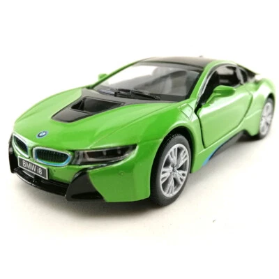 BMW i8 Híbrido Enchufable DieCast Modelo Coche Escala 1:36 Juguete Colección Hobby Foto 1 de 4