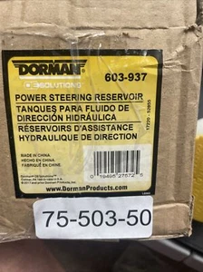 Dorman 603-937 Power Steering Reservoir Fits 00-06 Subaru Baja Legacy Outback - Picture 1 of 9