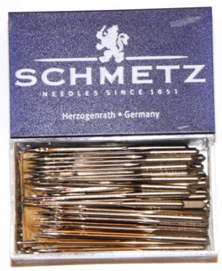 Aghi per macchina da cucire Schmetz - trapuntatura, scatole da 100 - misure 75/11 e 90/14 - Foto 1 di 6