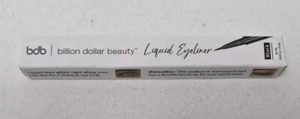 Billion Dollar Beauty Liquid Eyeliner Black  0.033 oz Waterproof Vegan - Picture 1 of 2