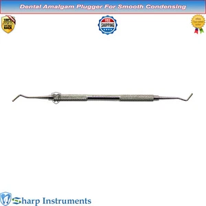 Dental Smooth Plugger 1.8mm / 2mm Dental Double Ended Filling Condenser 719-3-SS - Picture 1 of 2