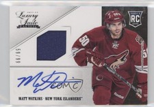 2012-13 Panini Anthology Luxury Suite /99 Matt Watkins #87 Rookie Auto RC