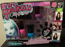 Mattel Ghoulicious Monster High Nail Art Studio Kids Set 49 Pcs -  2015 - NIB