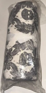 Pottery Barn Halloween Skull Damask Cotton Table Throw, 50”x50”_NWT - Picture 1 of 4
