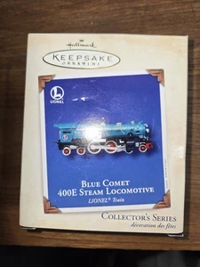Die-Cast 2003 Hallmark Keepsake Blue Comet 400E Steam Locomotive LIONEL Ornament - Picture 1 of 3