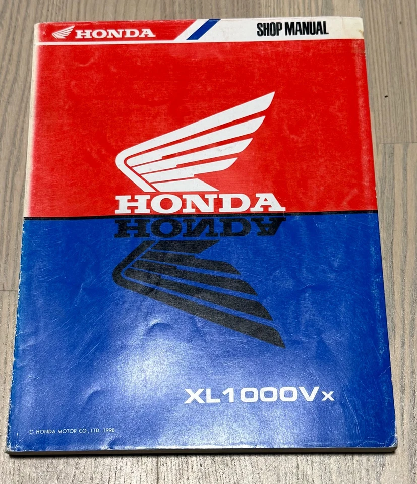 Genuine Original Honda Workshop Manual for XL1000Vx - Image 1 of 4