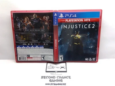 Injustice 2 (PlayStation 4, 2017) Complete Tested Working - Free Ship - Image 1 of 3