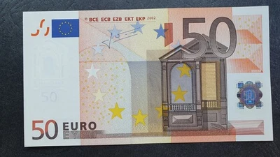 ALEMANIA 50 euros 2002 serie X, trichet, UNC ..139 Foto 1 de 4