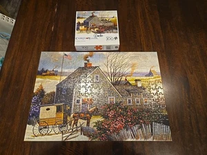Charles Wysocki Grandeur Impression 300 P Puzzle Used Complete Buffalo NO POSTER - Picture 1 of 7