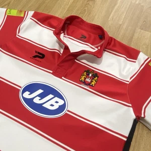 Camiseta retro de la liga de rugby de colección de los Wigan Warriors Patrick JJB 2005 - XXL para hombre - Imagen 1 de 15