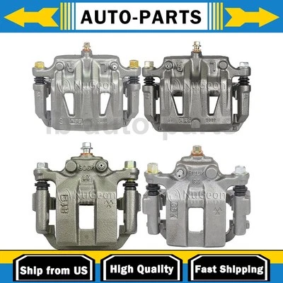 4Pcs Front & Rear Brake Calipers Fits Nissan Quest 3.5L Foto 1 de 4