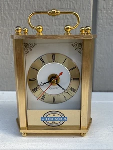 Brass Carriage Clock Honda Employee Desk Clock. - Picture 1 of 7