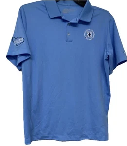 Nike Golf Pullover Collar Embroider Kahili Jr Golf Logo Polo Shirt Kids Size XL - Picture 1 of 10