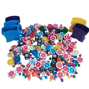 Bundle Trivial Pursuit + Other Games Wedges Cheeses Holder Tokens Movers Spare - Picture 1 of 9