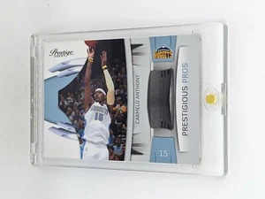 2009-10 Panini Prestige Prestigious Pros Platinum #13 Carmelo Anthony /10 - Picture 1 of 2