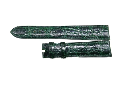 piaget Kroko strap green Anstoß  18mm x 16mm  Strap new (P60) - Image 1 of 4