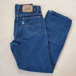Vintage Levi's jeans white tab kids 14 petite 26 inch waist - Picture 1 of 10