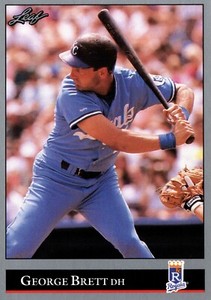 GEORGE BRETT MAJOR LEAGUE BASEBALL CARDS - PICK FROM LIST