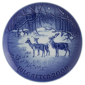 ROYAL COPENHAGEN BING&GRONDAHL PIATTO DI NATALE 2009 ORIGINALE PORCELLANA PRIMA - Picture 1 of 4