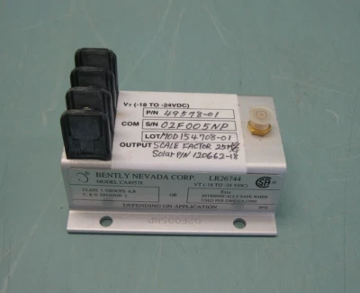 Датчик проксимитора Bently Nevada 49578-01 серия CA49578 7200 - Изображение 1 из 4