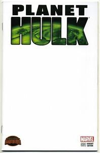 Planet Hulk #1 Blank Cover Variant ðŸ”¥
